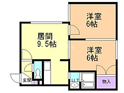 ビッグバーンズマンション八軒II 3階