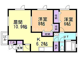 ヴィラ ルミエール 2階