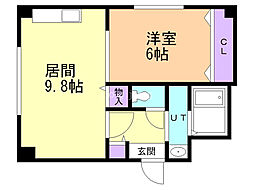 ミスティー発寒 3階