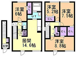 間取図画像 4LDK