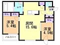 Lumiere Kotoni2階11.1万円