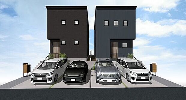 建物プラン例(A号地)建物価格:2100万円、建物面積100.44m2建物プラン例(B号地)建物価格2100万円、建物面積98.82m2