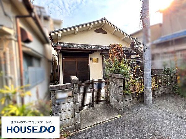 ■土地西側間口写真です。