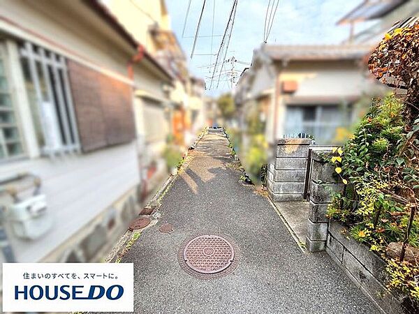 ■土地西側前面道路写真です♪