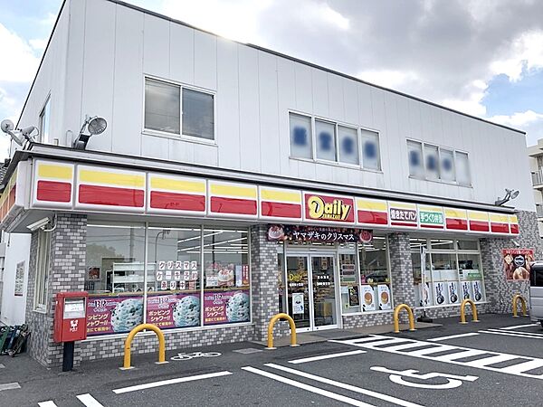 ◆デイリーヤマザキ 松原松ケ丘店　物件から約６００ｍ