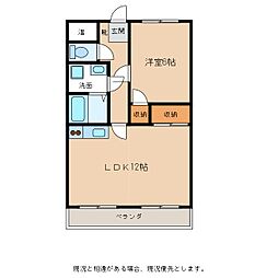 ジョイハウスノムラ 1LDKの間取図画像