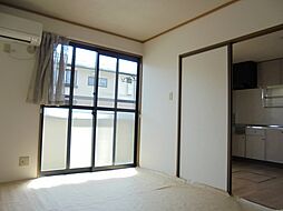 JR篠ノ井線 長野駅 バス35分 五分一下車 徒歩4分の賃貸アパート 1階2DKのリビング/ダイニング