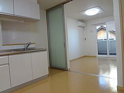 JR飯田線 沢駅 徒歩31分の賃貸アパート 1階2LDKのリビング/ダイニング