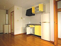 アルプスハイツ 2階ワンルームのリビング/ダイニング