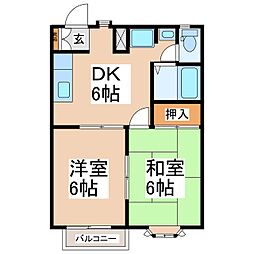 エイペックYTB 2Kの間取図画像