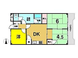 間取図画像 3DK