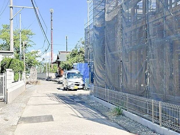 前面道路含む現地写真