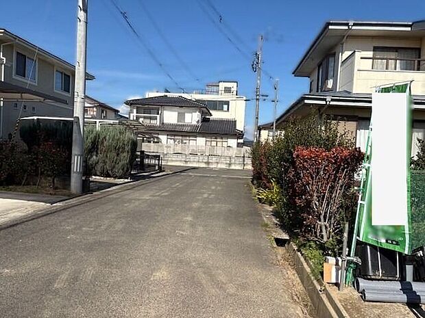 前面道路含む現地写真