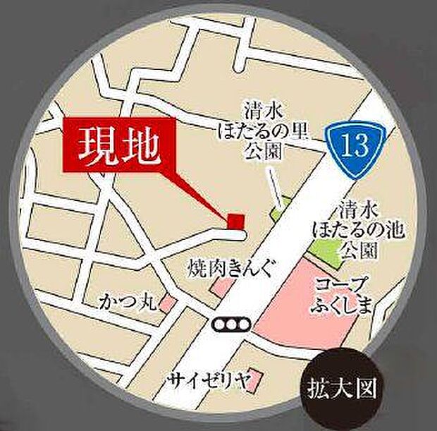 現地案内図