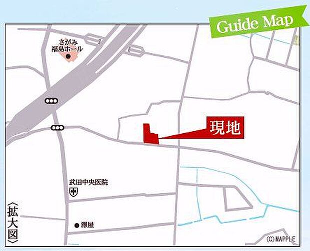 現地案内図