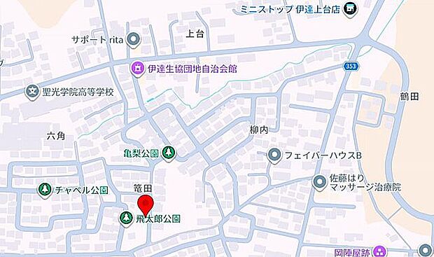 現地案内図