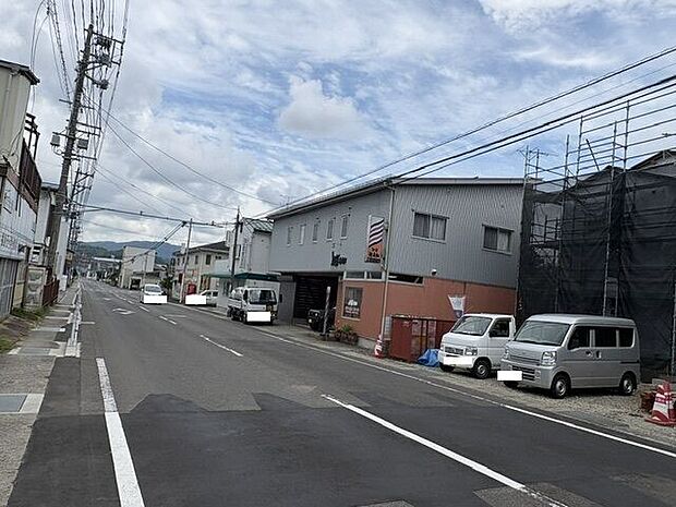 前面道路含む現地写真