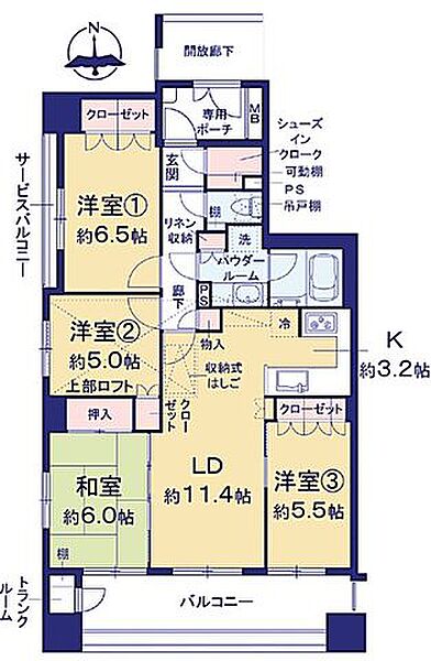 間取り：307000086881