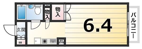 メゾンローク ｜兵庫県神戸市西区富士見が丘4丁目(賃貸アパート1R・2階・18.61㎡)の写真 その2