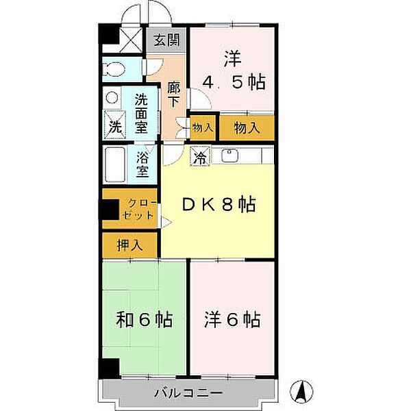 同じ建物の物件間取り写真 - ID:228047388672