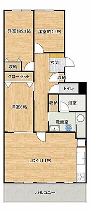 【間取り図】3...