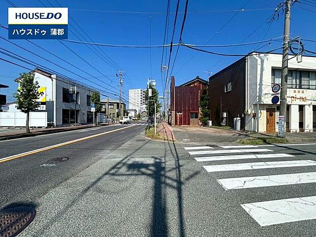 前面道路含む現地写真