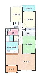 間取図画像 3LDK