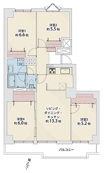 間取り：301000109450