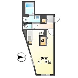 WELL　COURT　CHIYODA（ウェルコートチヨダ）　× 2階ワンルームの間取り