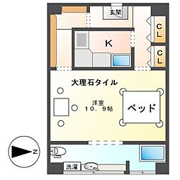 プリンセス姫ラグジュアリースイート ワンルームの間取図画像
