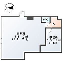 ルミエール芳野の間取図画像