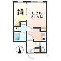 quadorFUKIAGEVERT4階7.4万円