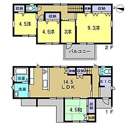 呉市溝路町 5LDKの間取り