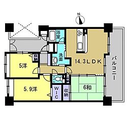 間取図画像 3LDK