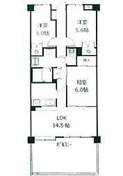 古江パーク・ホームズ 3LDKの間取図画像