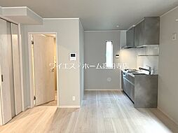 西武新宿線 都立家政駅 徒歩4分の賃貸アパート 1階1LDKのリビング/ダイニング