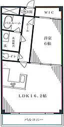 ARONIA 1LDKの間取図画像