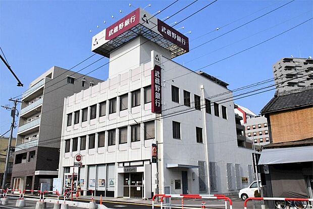 武蔵野銀行川越支店（421m）