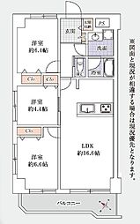 間取図画像 3LDK