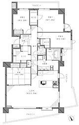 アイムふじみ野西三番館 4LDKの間取図画像
