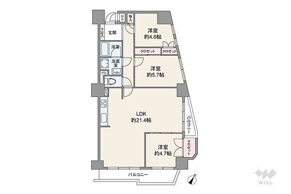 間取り：323000521776
