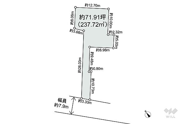 区画図：323000524099