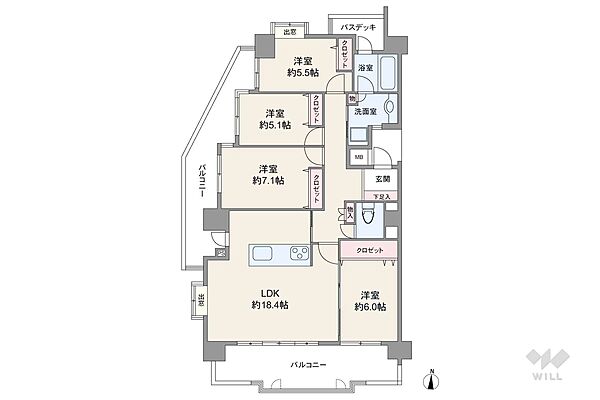 間取り：323000423773