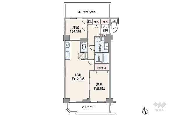 間取り：323000534254