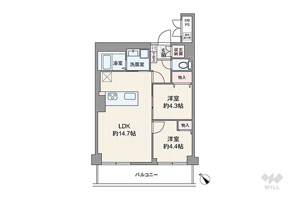 間取り：323000442361