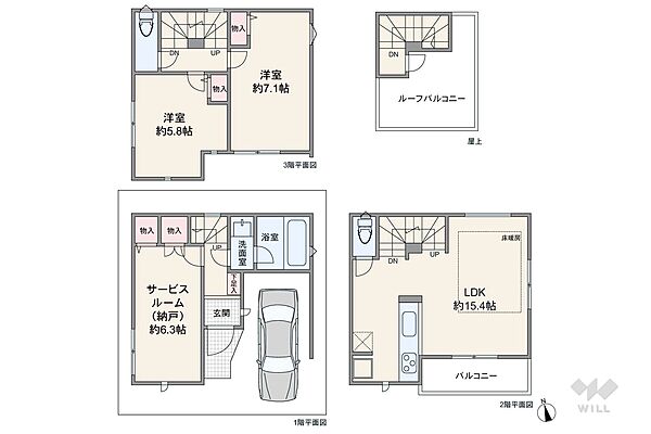 間取り：323000442291