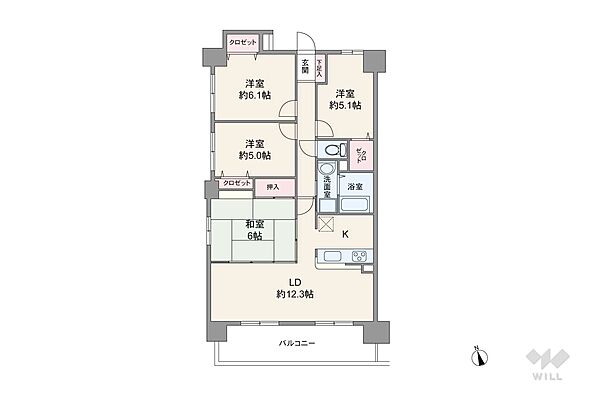 間取り：323000448925