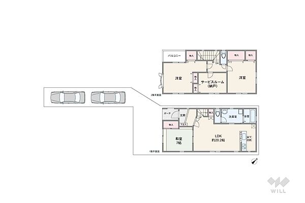 間取り：323000461197