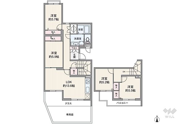 間取り：323000478300