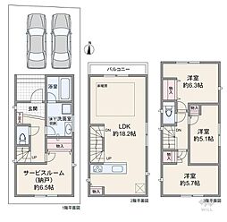 ご家族それぞれの空間を確保できる間取り